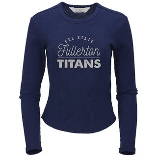 Boxercraft Titans Waffle Long Sleeve - Navy